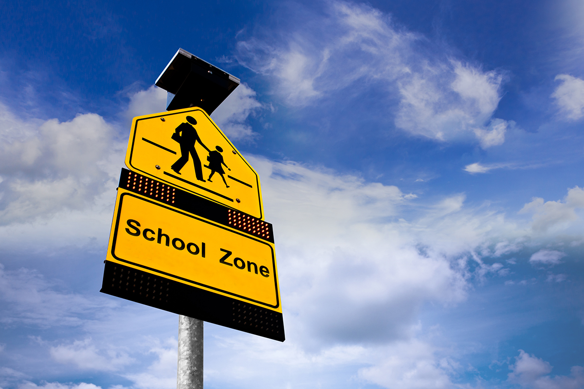 Slow Down in School Zones